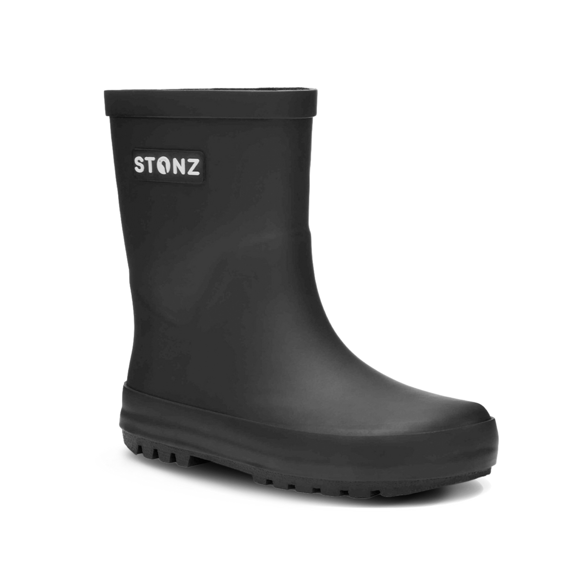 Waterproof Rain Boots for Toddlers and Kids - Stonz alt::Black/Black