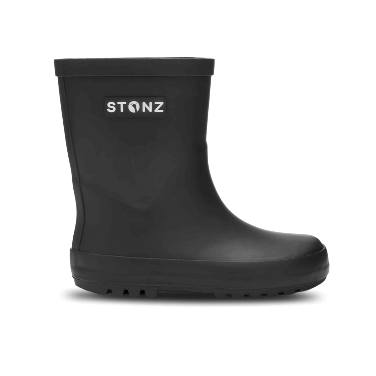 Waterproof Rain Boots for Toddlers and Kids - Stonz alt::Black/Black