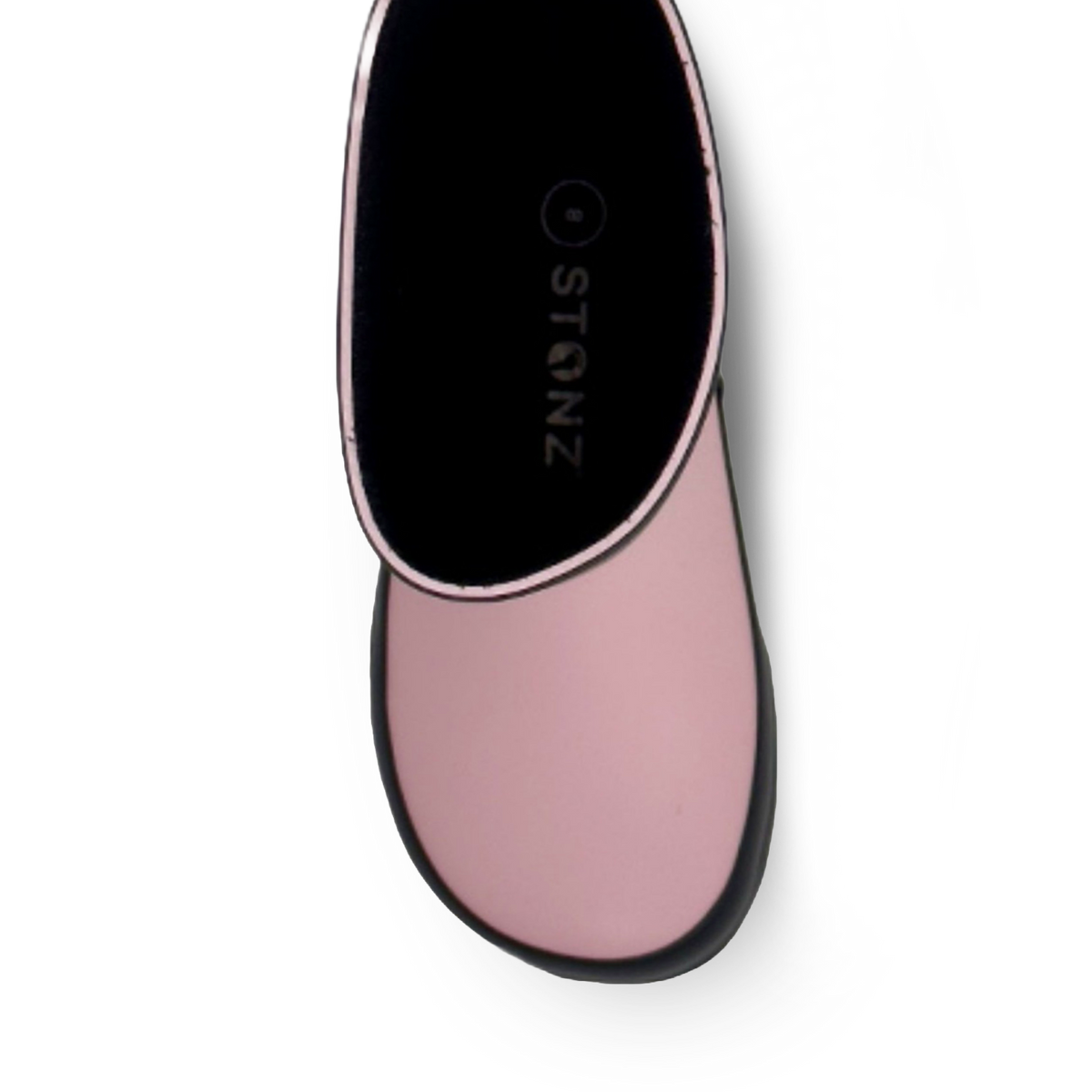 Waterproof Rain Boots for Toddlers and Kids - Stonz alt::Haze Pink/Black