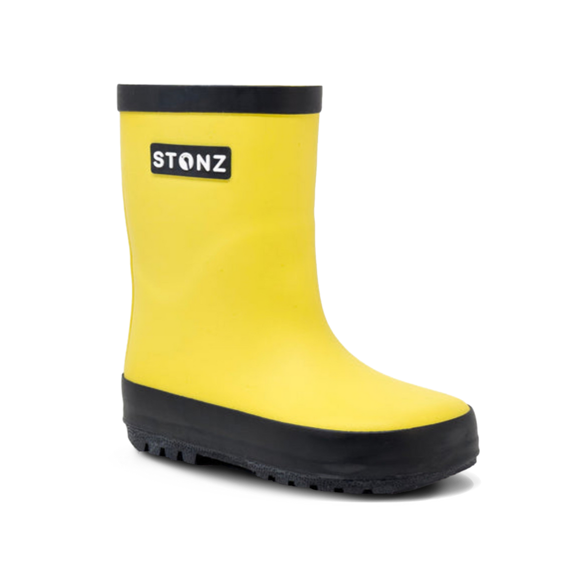 Waterproof Rain Boots for Toddlers and Kids - Stonz alt::Yellow/Black