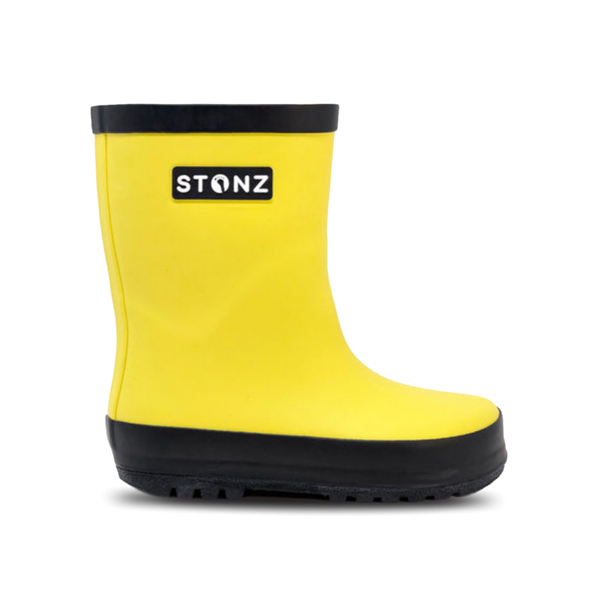 Waterproof Rain Boots for Toddlers and Kids - Stonz alt::Yellow/Black