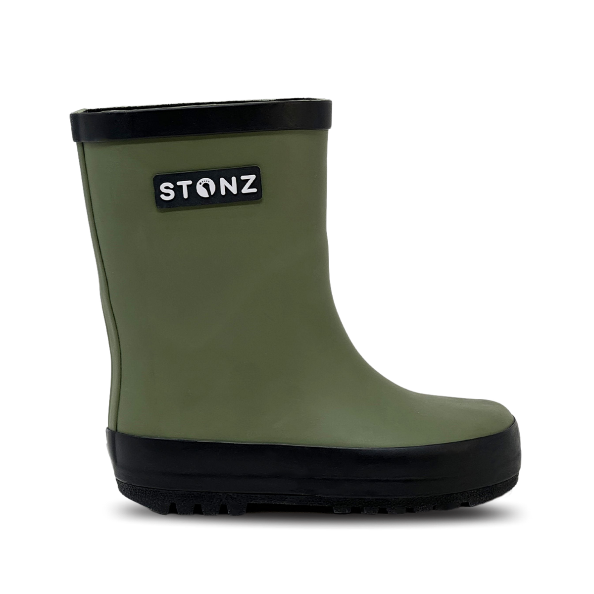 Waterproof Rain Boots for Toddlers and Kids - Stonz alt::Cypress/Black