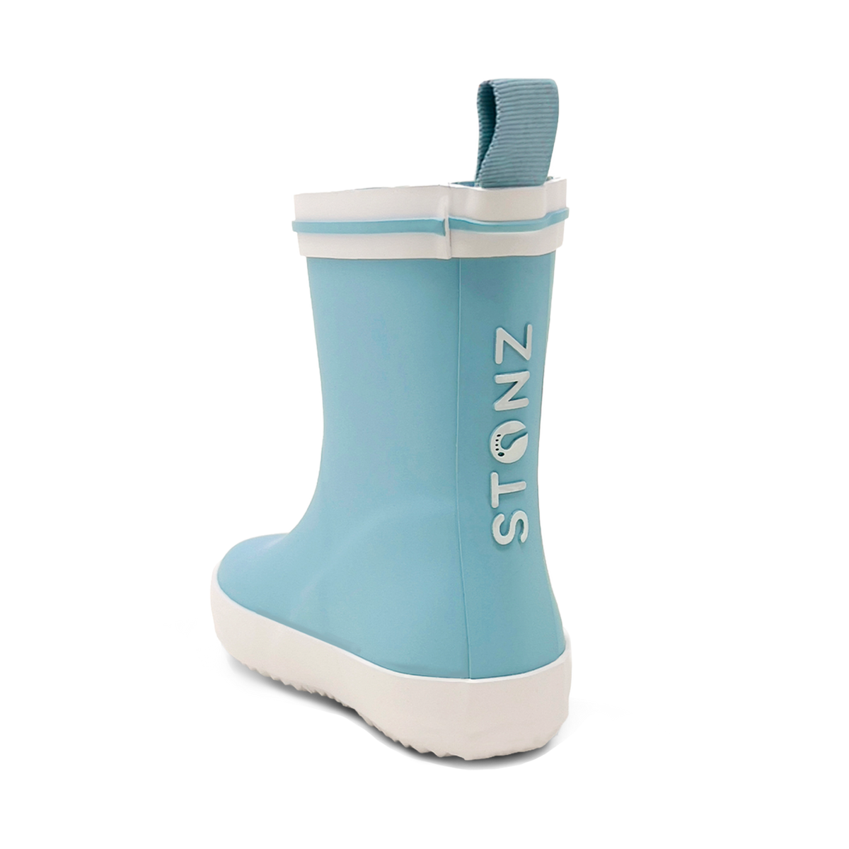 Waterproof Retro Rain Boots for Toddlers and Kids - Stonz alt::Aqua