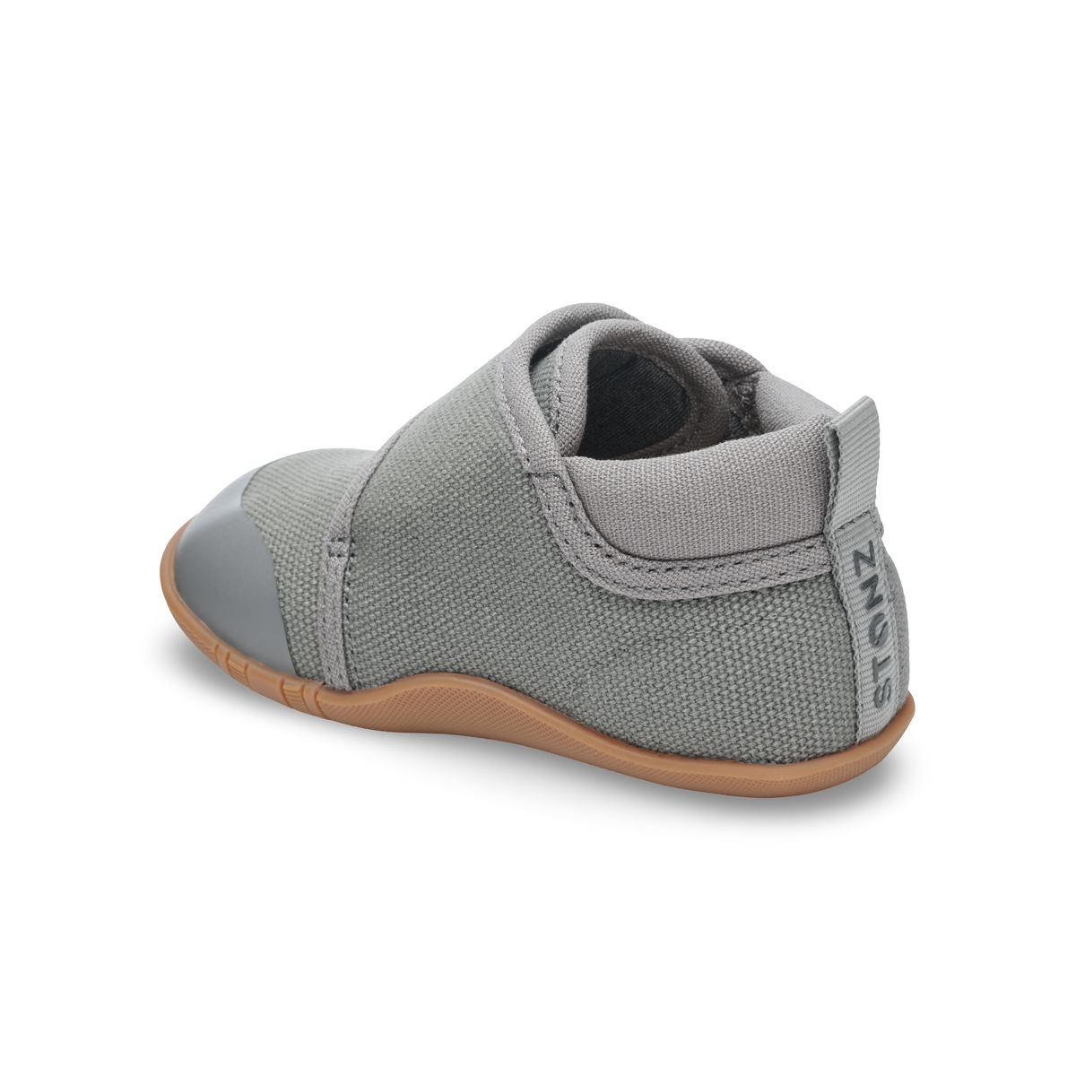 Cruiser Natural Shoes for Babies - Stonz alt::Steel