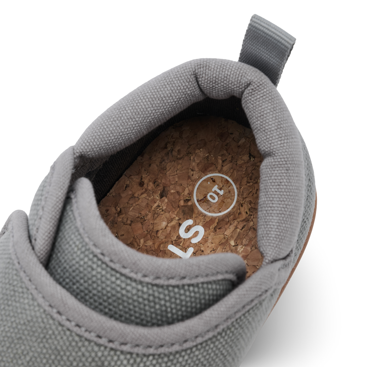 Cruiser Natural Shoes for Toddlers - Stonz alt::Steel