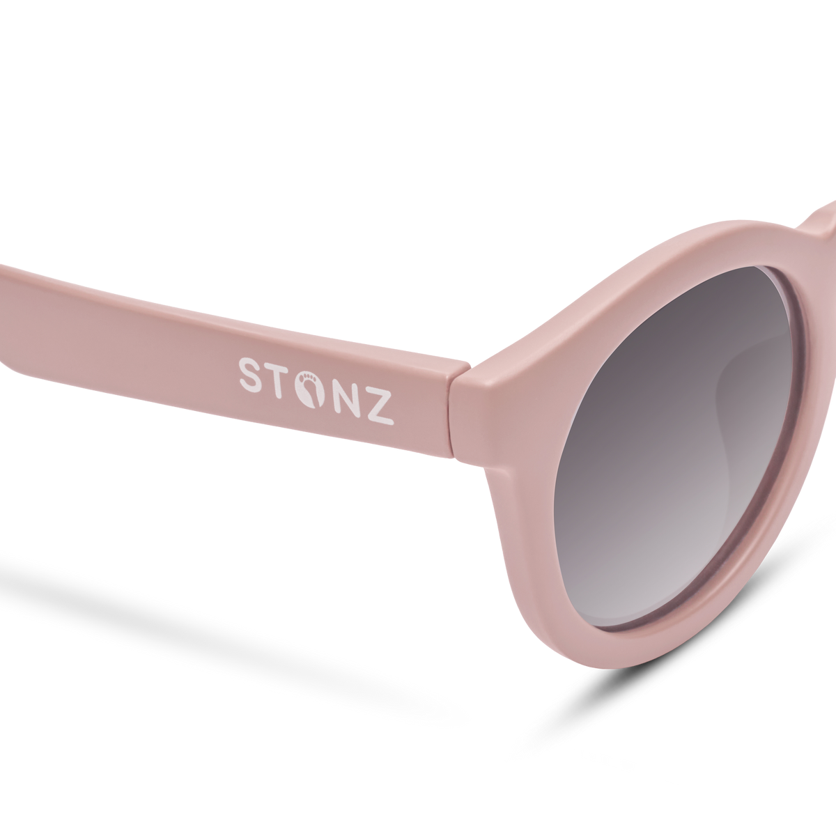 Eco Sunnies – Polarized UV 400 Sunglasses for Toddlers & Kids - Stonz alt::Haze Pink
