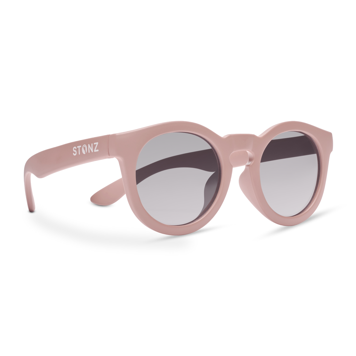Eco Sunnies – Polarized UV 400 Sunglasses for Toddlers & Kids - Stonz alt::Haze Pink