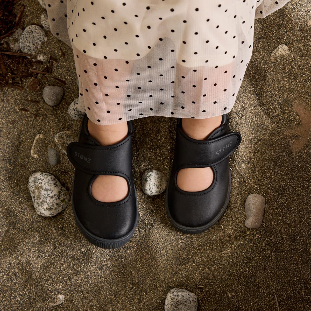 Cruiser Mary Jane Dressy Toddler - Stonz alt::Black
