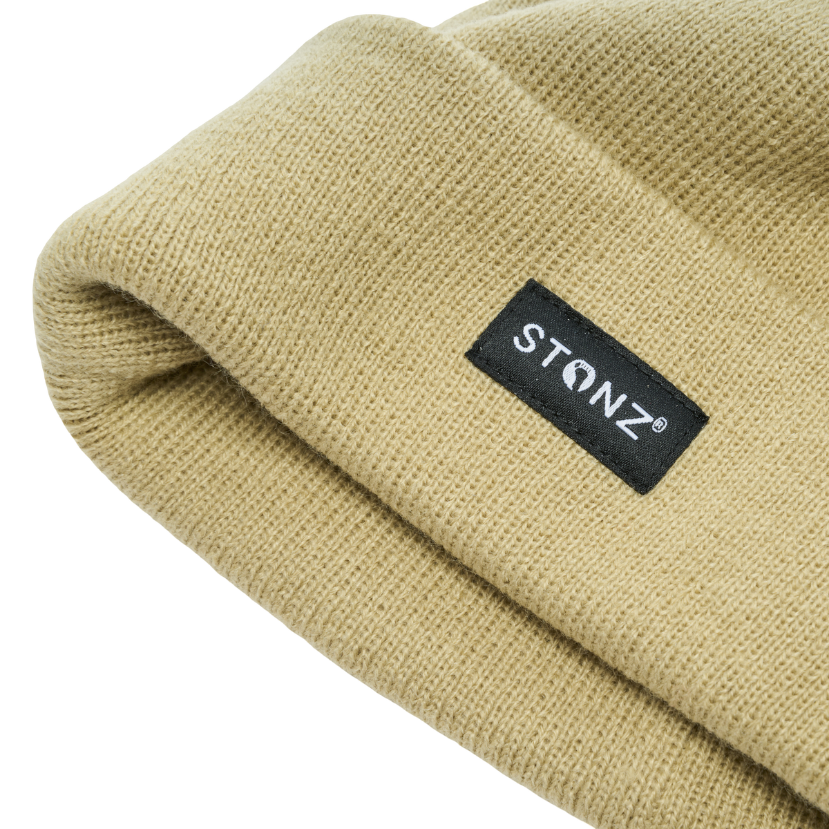 Pom Beanie for Babies, Toddlers and Kids - Stonz alt::Olive