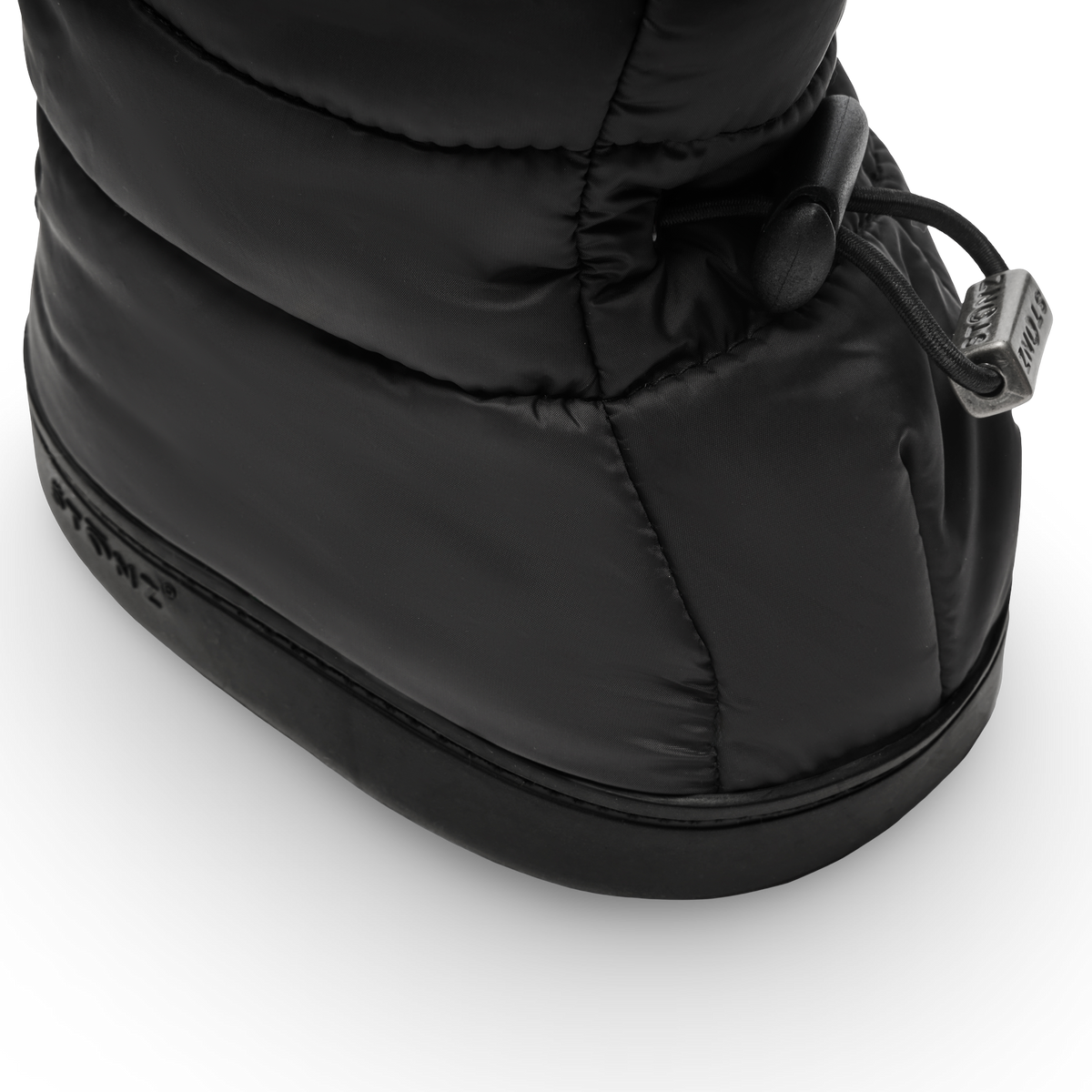 Puffer Bootie Toddler – Insulated, Water-Resistant Cold Weather Booties - Stonz alt::Black