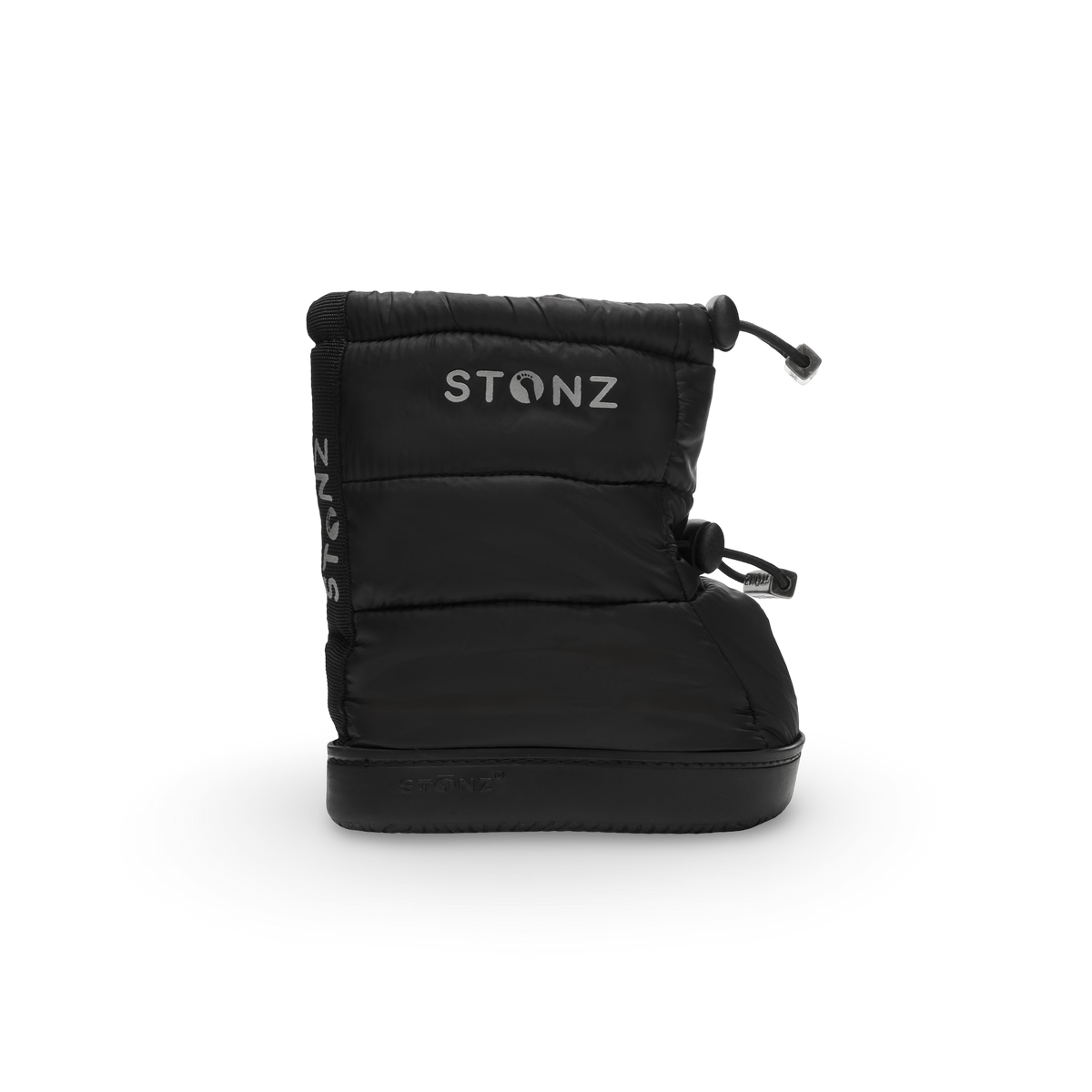 Puffer Bootie Toddler – Insulated, Water-Resistant Cold Weather Booties - Stonz alt::Black