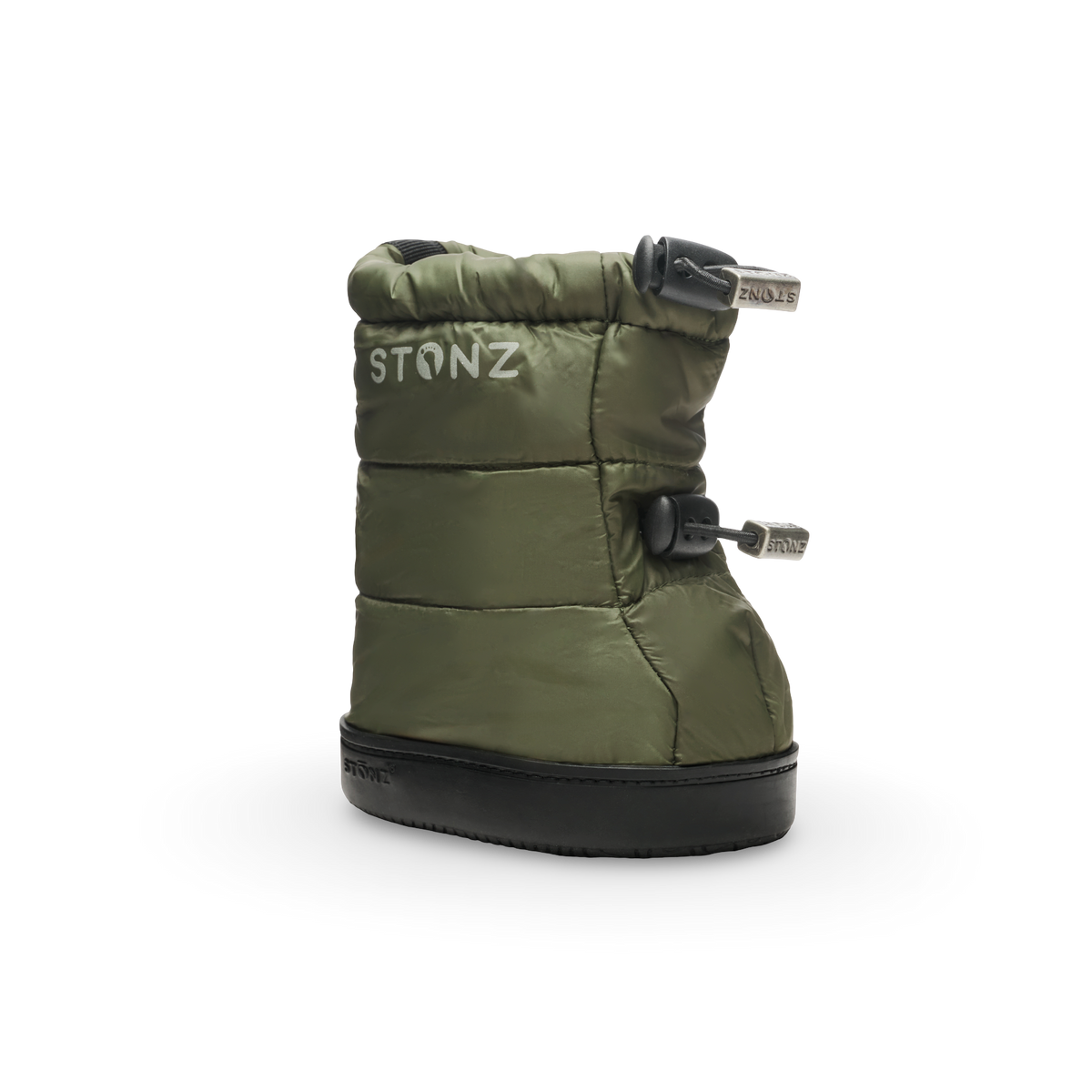 Puffer Bootie Toddler – Insulated, Water-Resistant Cold Weather Booties - Stonz alt::Cypress