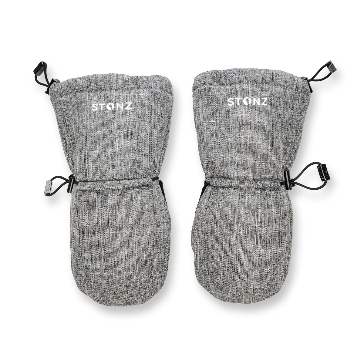 Snow Mitt Kid - Easy-on, Insulated, Waterproof Mittens - Stonz alt::Heather Grey