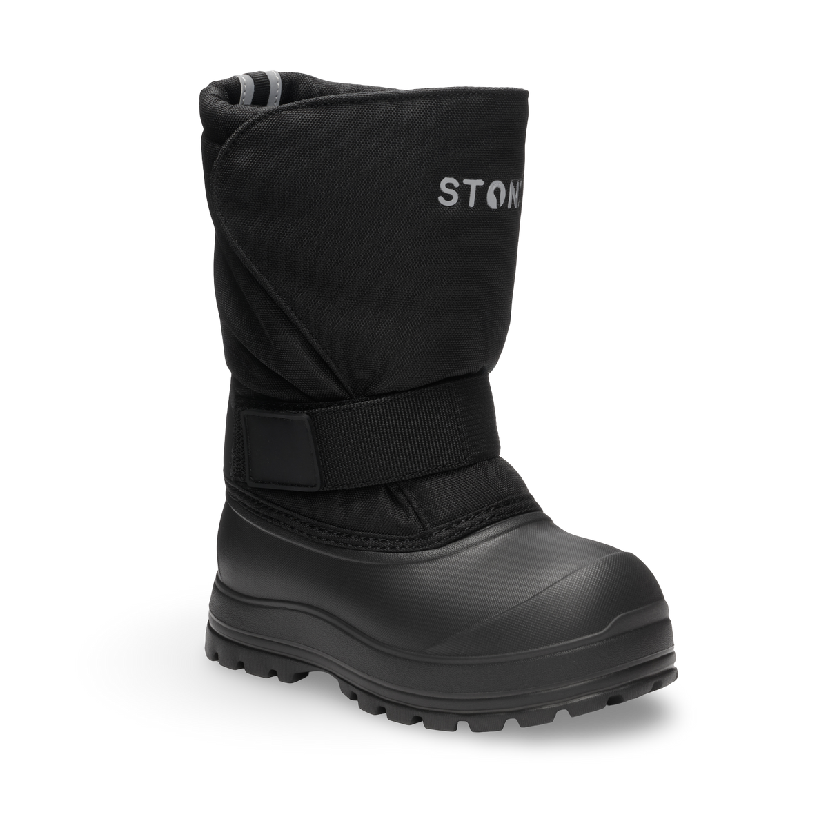 Trek Kid Ultra-Lightweight Insulated Winter Boot with Liner - Stonz alt::Black