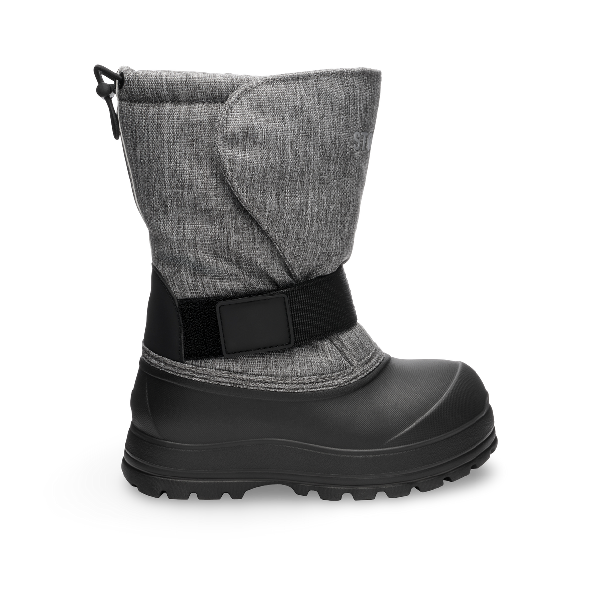 Trek Kid Ultra-Lightweight Insulated Winter Boot with Liner - Stonz alt::Heather Grey