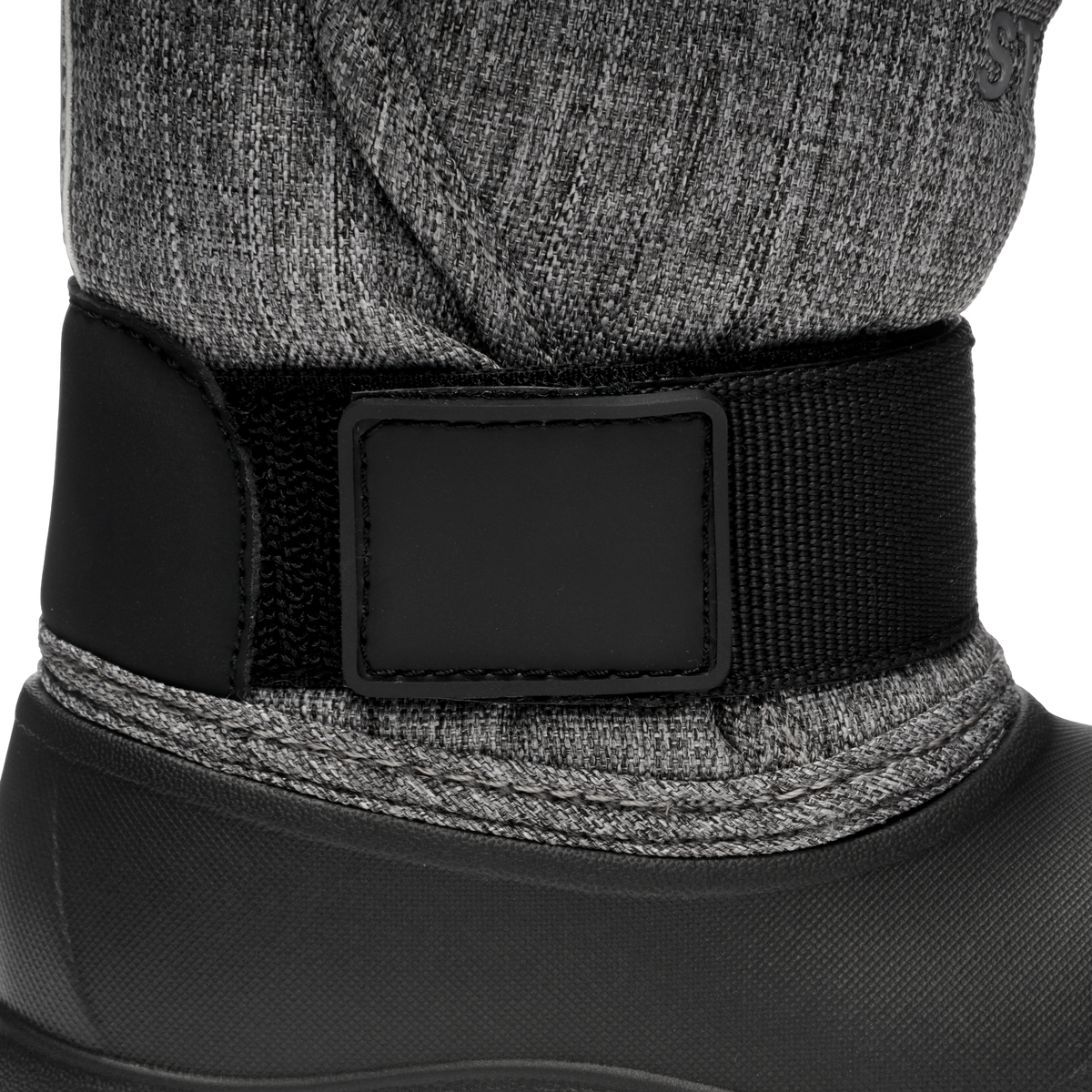 Trek Toddler Lightweight Insulated Winter Boot - Stonz alt::Heather Grey